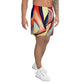 DMV 0277 Abstract Art Men's Recycled Athletic Shorts