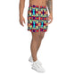 DMV 0036 Vintage Artsy Men's Recycled Athletic Shorts