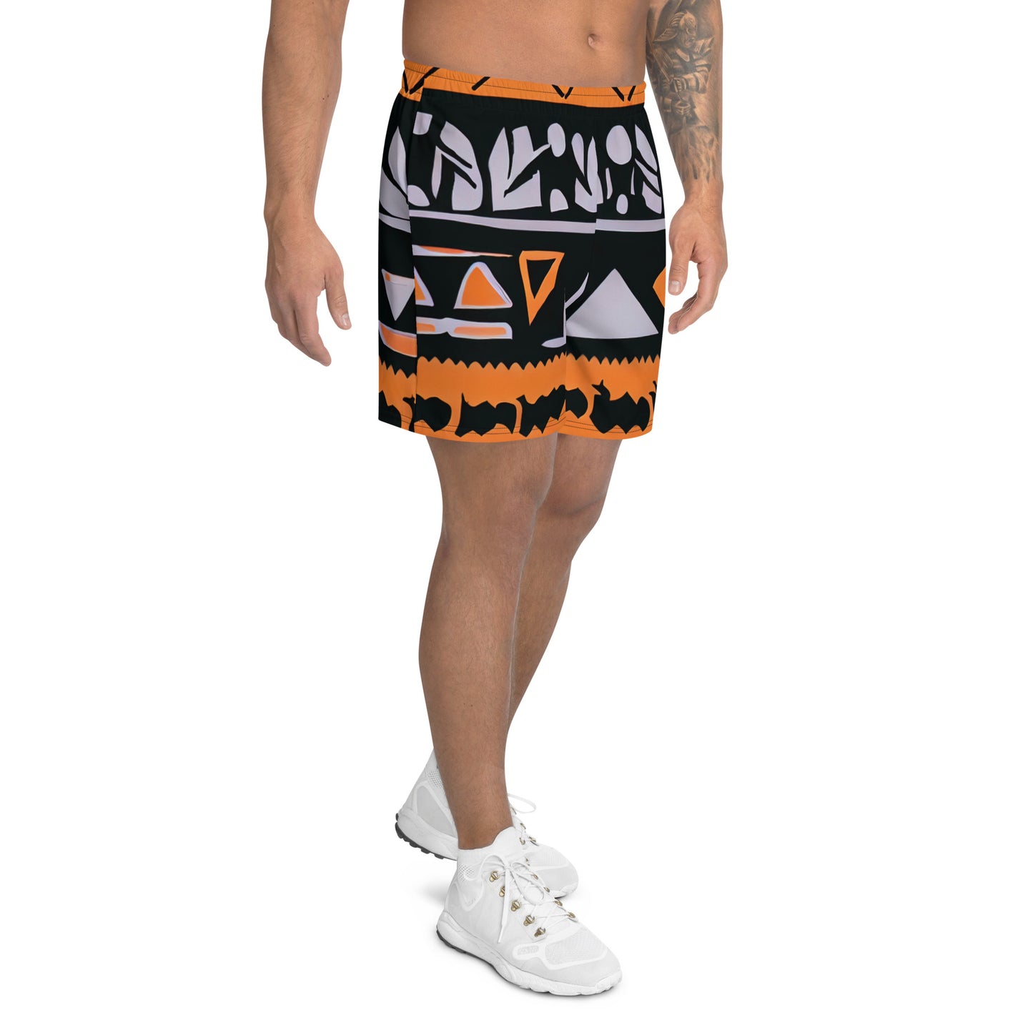 DMV 0115 Boho Men's Recycled Athletic Shorts