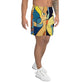 DMV 0242 Retro Art Men's Recycled Athletic Shorts