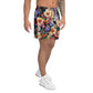 DMV 0114 Floral Men's Recycled Athletic Shorts