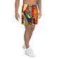 DMV 0298 Retro Art Men's Recycled Athletic Shorts