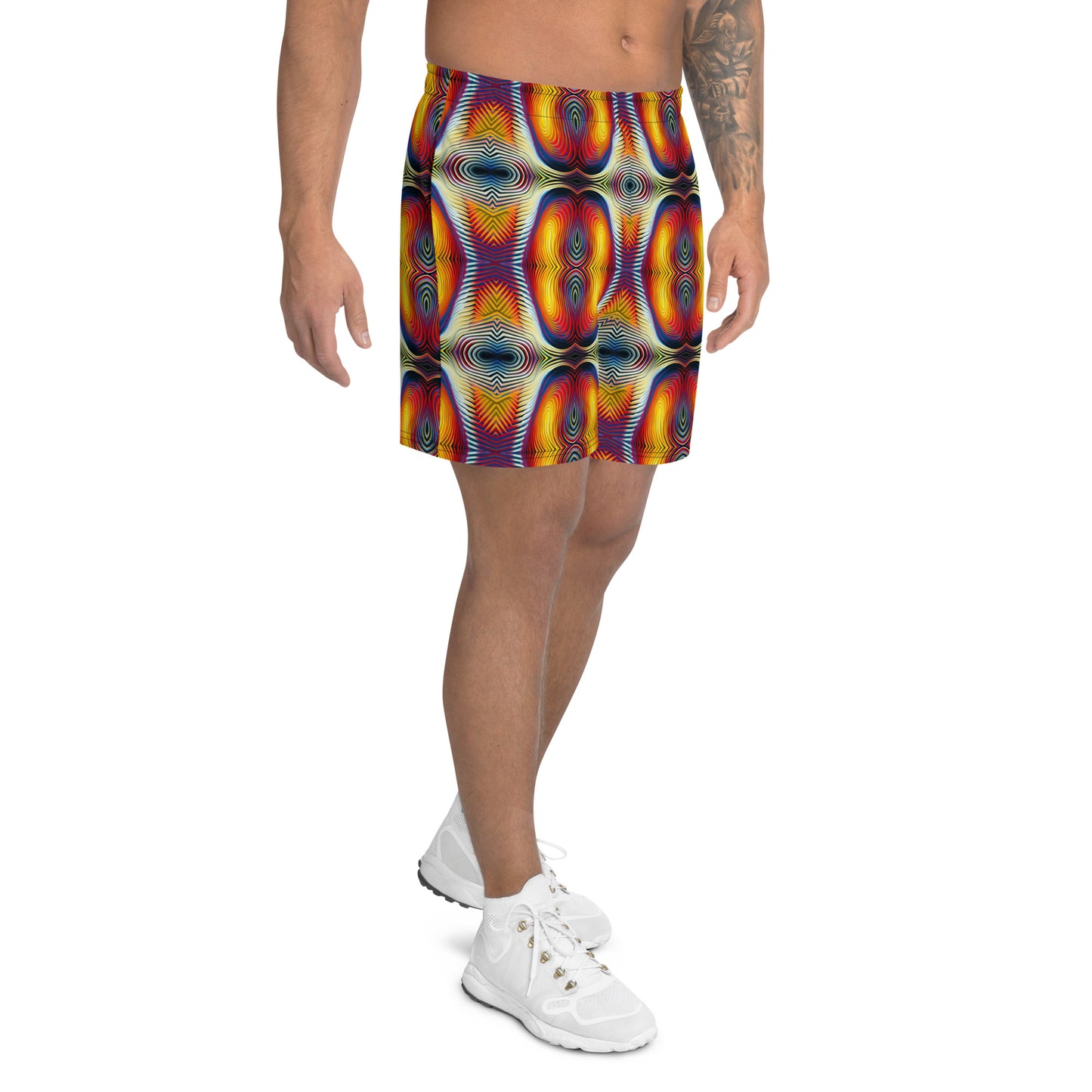 DMV 0507 Psy Artsy Men's Recycled Athletic Shorts