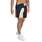 DMV 0421 Retro Art Men's Recycled Athletic Shorts