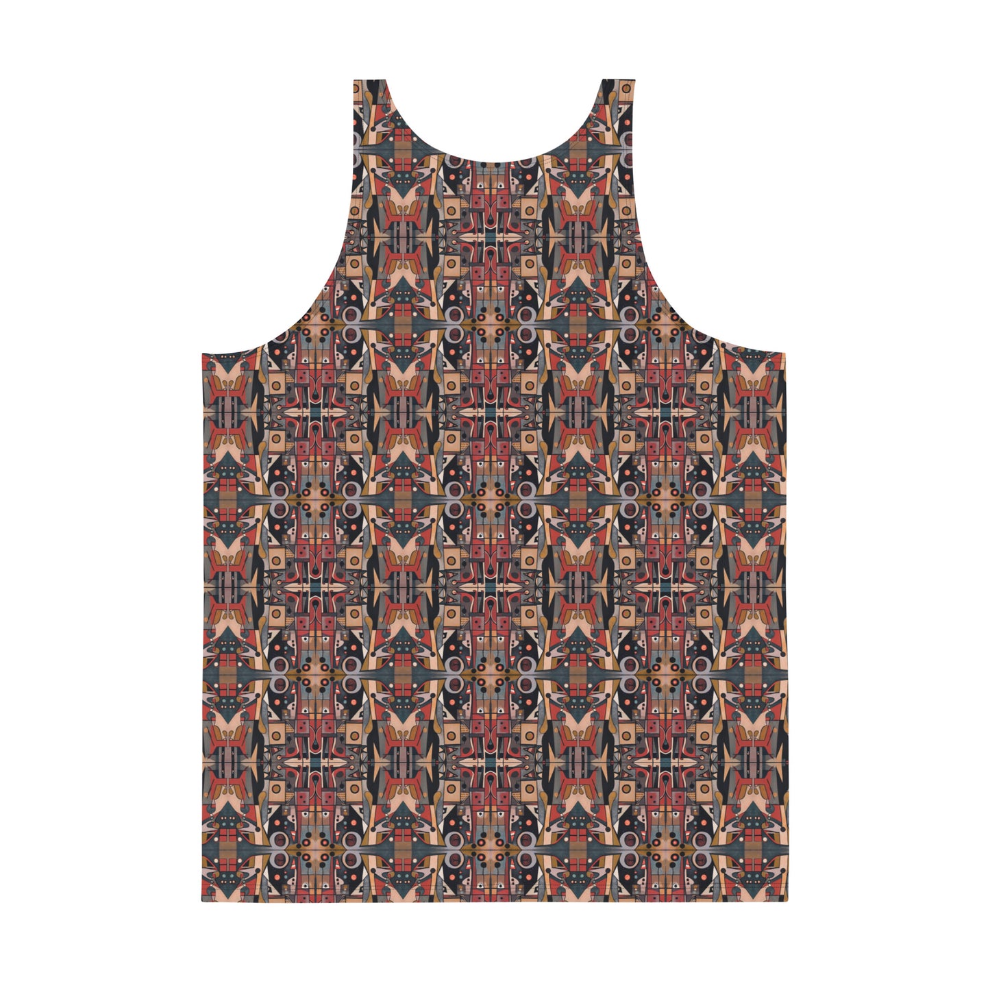 DMV 0266 Classic Boho Unisex Tank Top