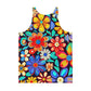 DMV 0257 Floral Unisex Tank Top