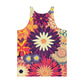 DMV 0097 Floral Unisex Tank Top