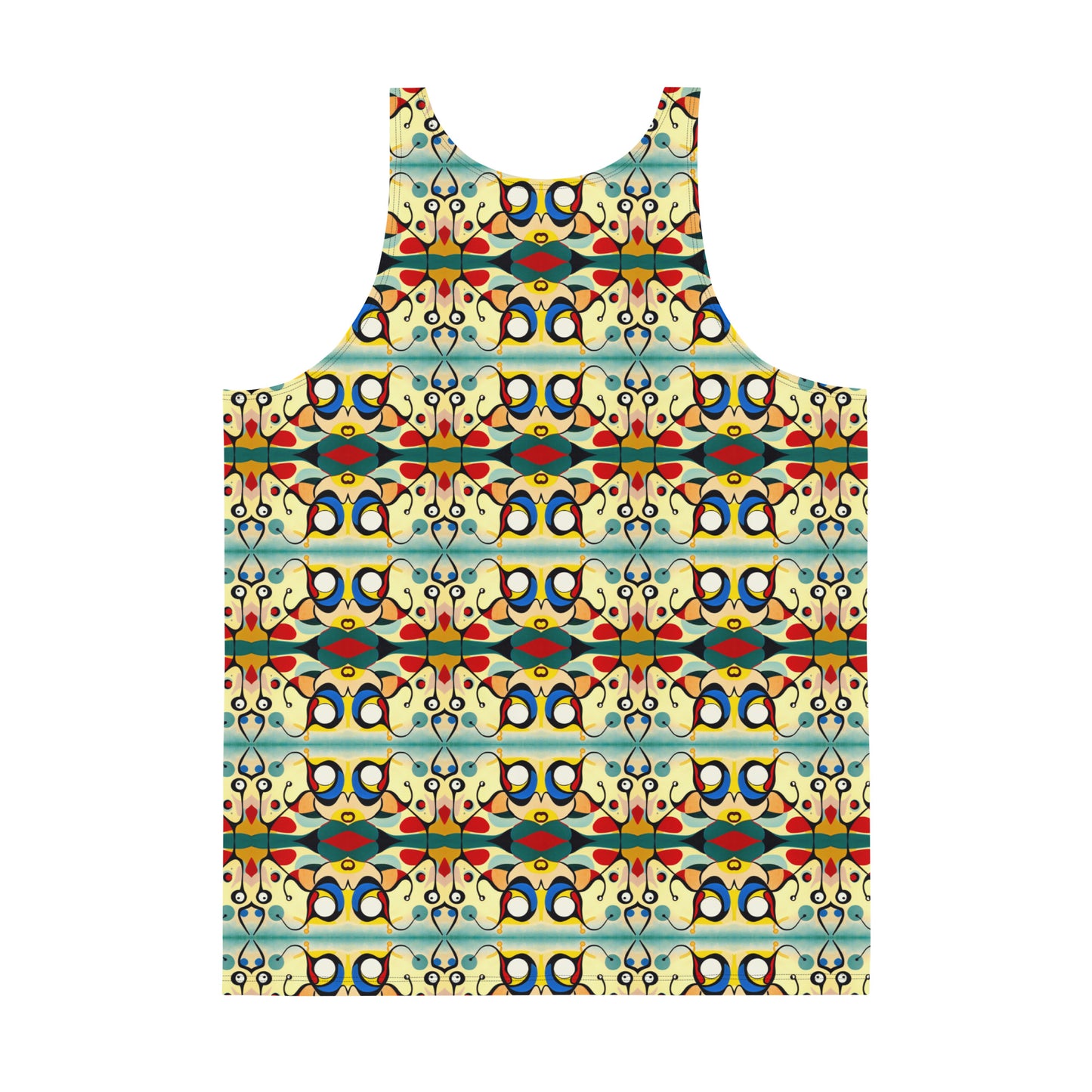 DMV 0405 Vintage Artsy Unisex Tank Top