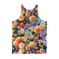 DMV 0302 Floral Unisex Tank Top