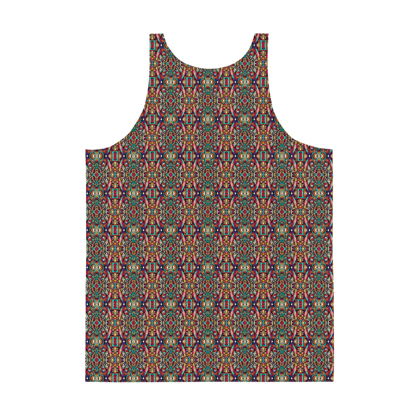 DMV 0198 Chic Boho Unisex Tank Top