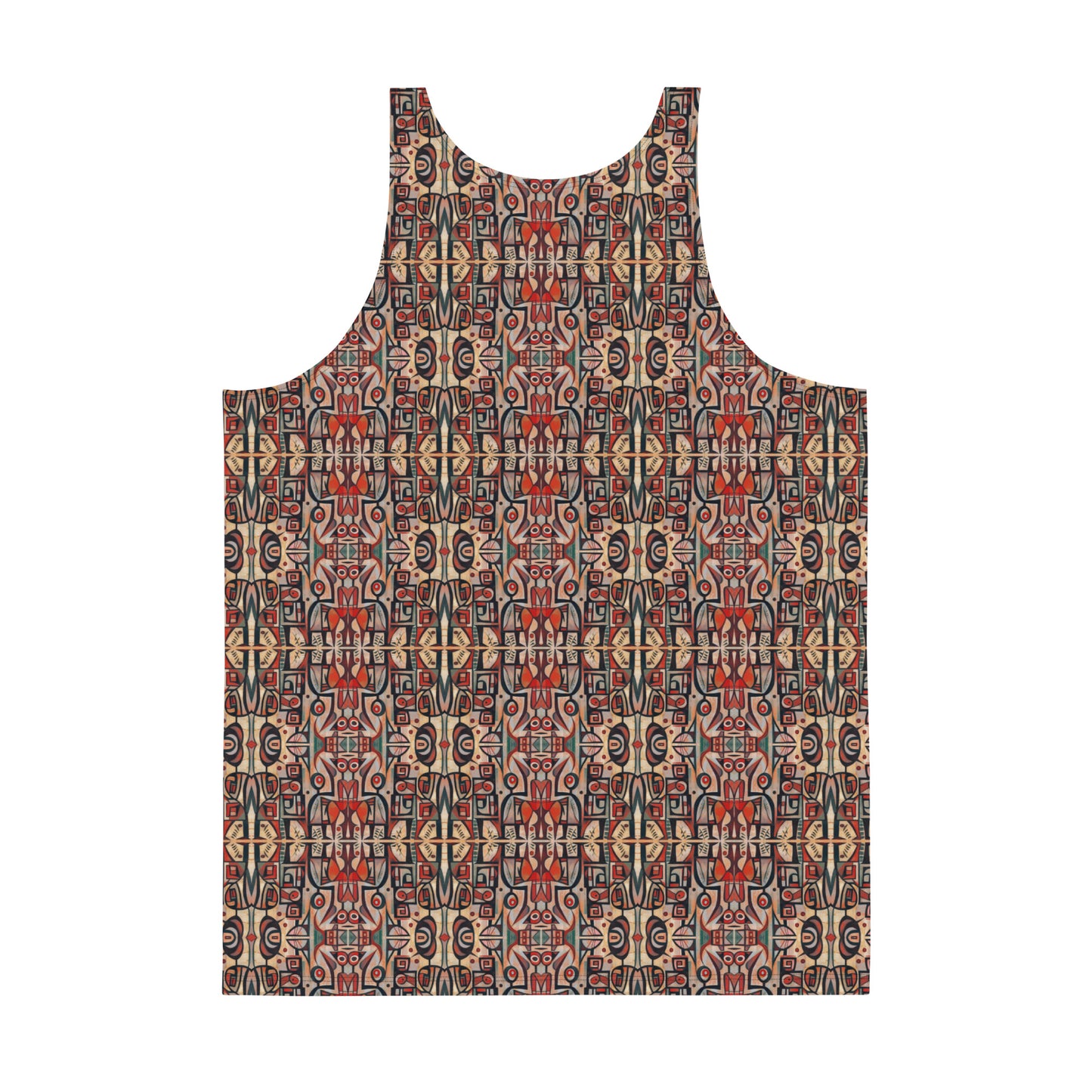 DMV 0201 Classic Boho Unisex Tank Top