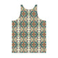 DMV 0408 Chic Boho Unisex Tank Top