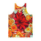 DMV 0419 Floral Unisex Tank Top