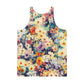 DMV 0513 Floral Unisex Tank Top