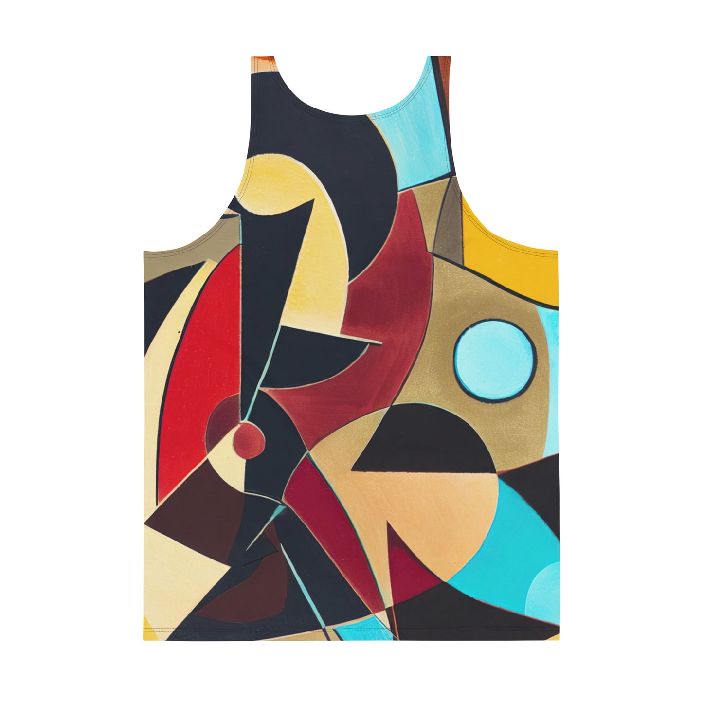 DMV 1076 Abstract Art Unisex Tank Top