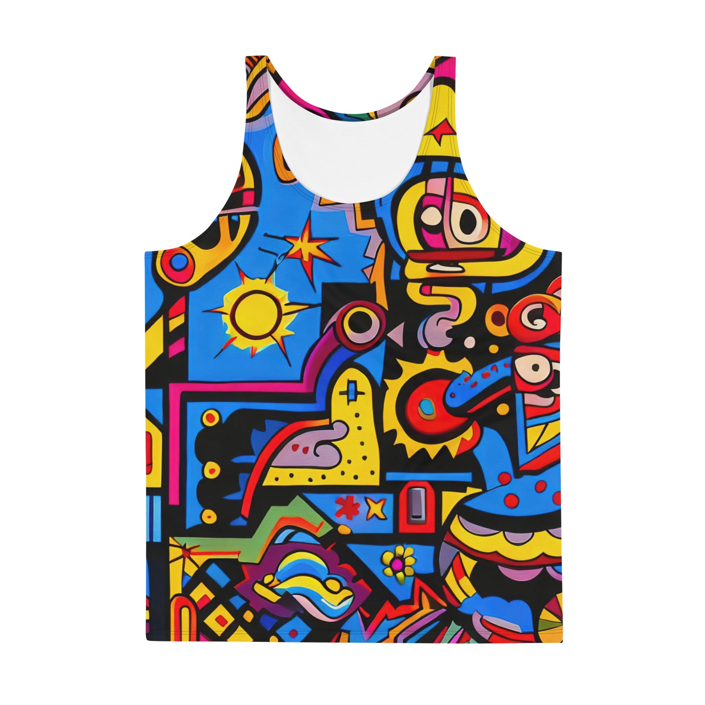 DMV 0235 Psy Art Unisex Tank Top