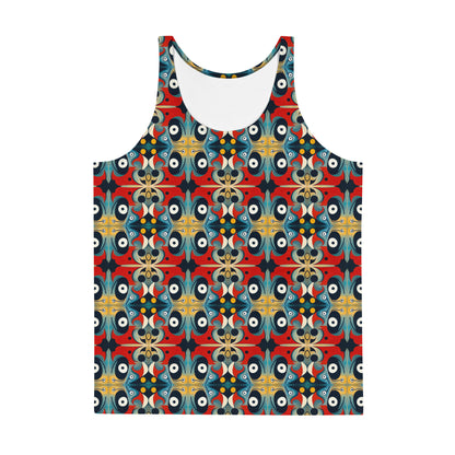 DMV 0269 Vintage Artsy Unisex Tank Top