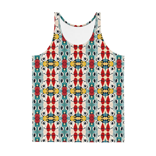 DMV 0230 Vintage Artsy Unisex Tank Top