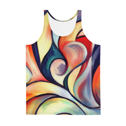 DMV 0277 Abstract Art Unisex Tank Top