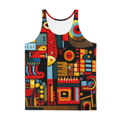 DMV 0233 Psy Art Unisex Tank Top