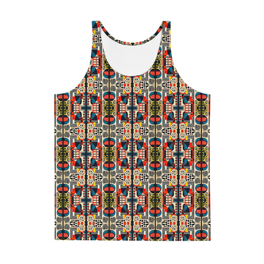 DMV 0013 Chic Boho Unisex Tank Top