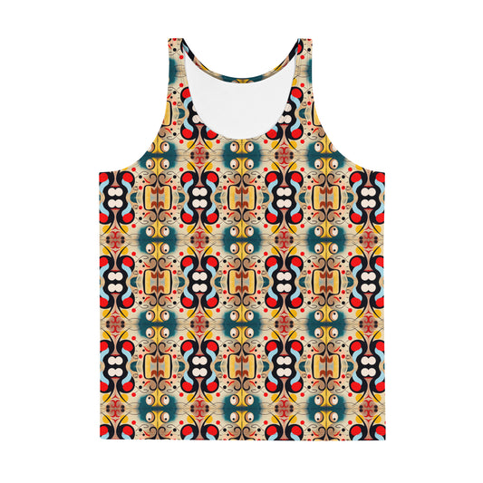 DMV 0040 Vintage Artsy Unisex Tank Top