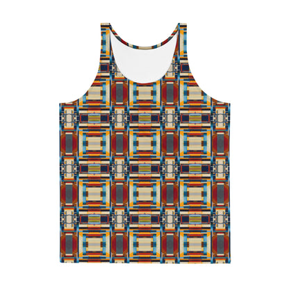 DMV 0244 Geo Boho Unisex Tank Top