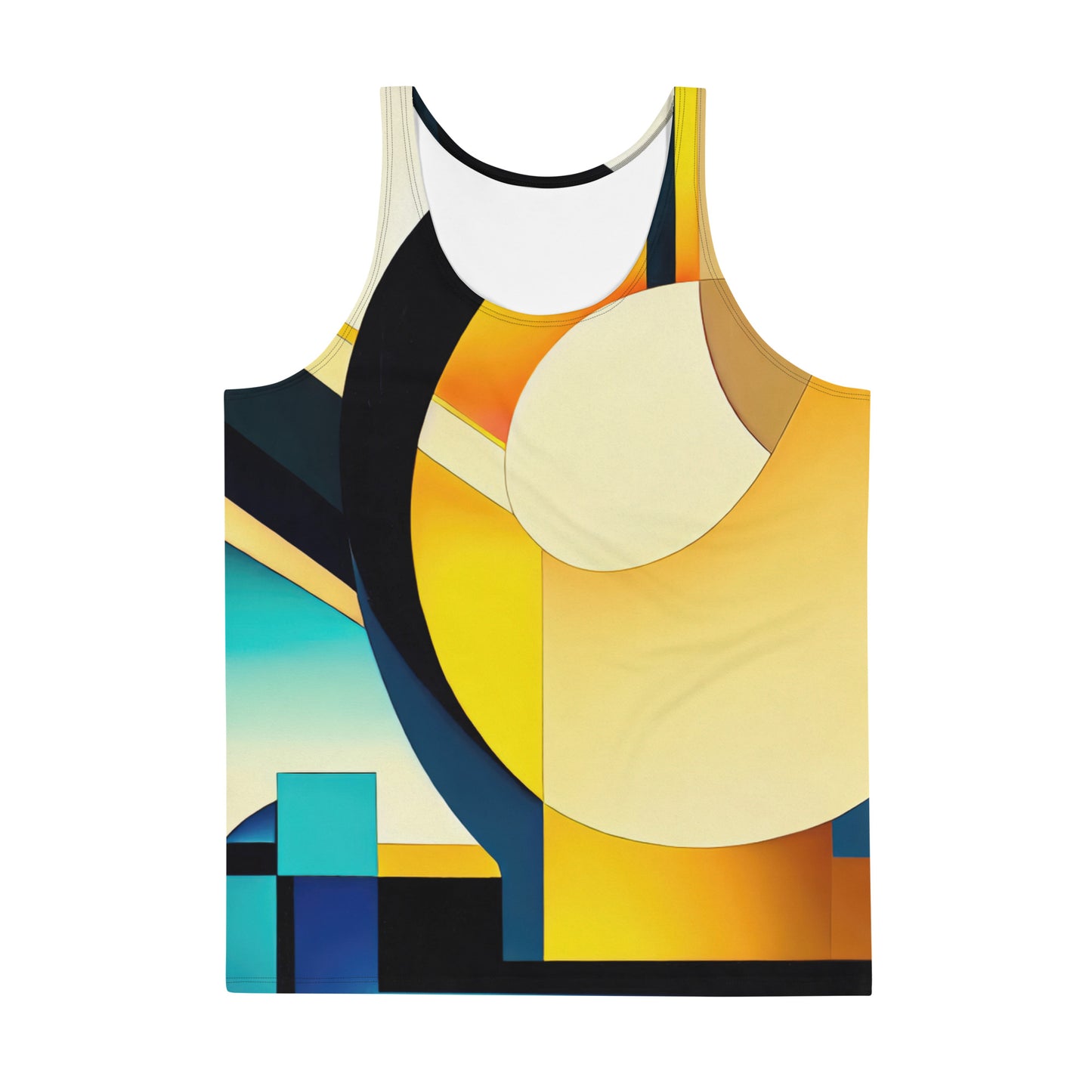 DMV 0222 Retro Art Unisex Tank Top