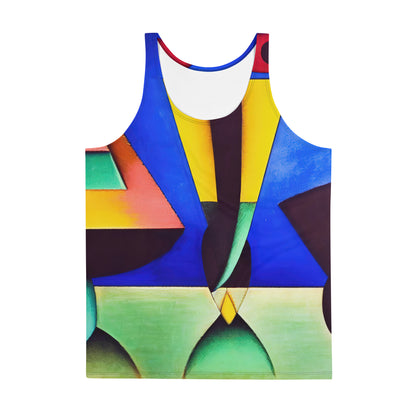 DMV 0255 Retro Art Unisex Tank Top