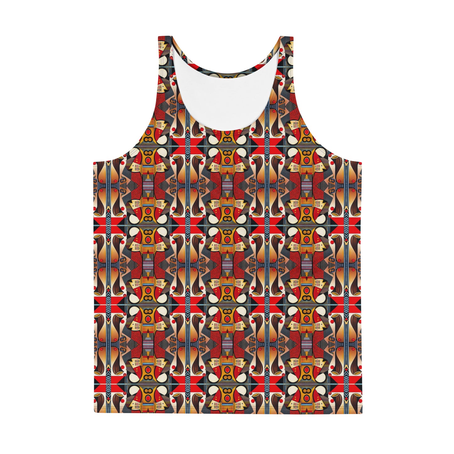 DMV 0208 Chic Boho Unisex Tank Top