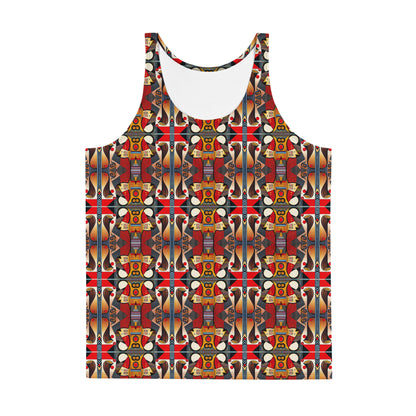 DMV 0208 Chic Boho Unisex Tank Top