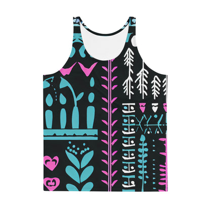 DMV 0122 Boho Unisex Tank Top