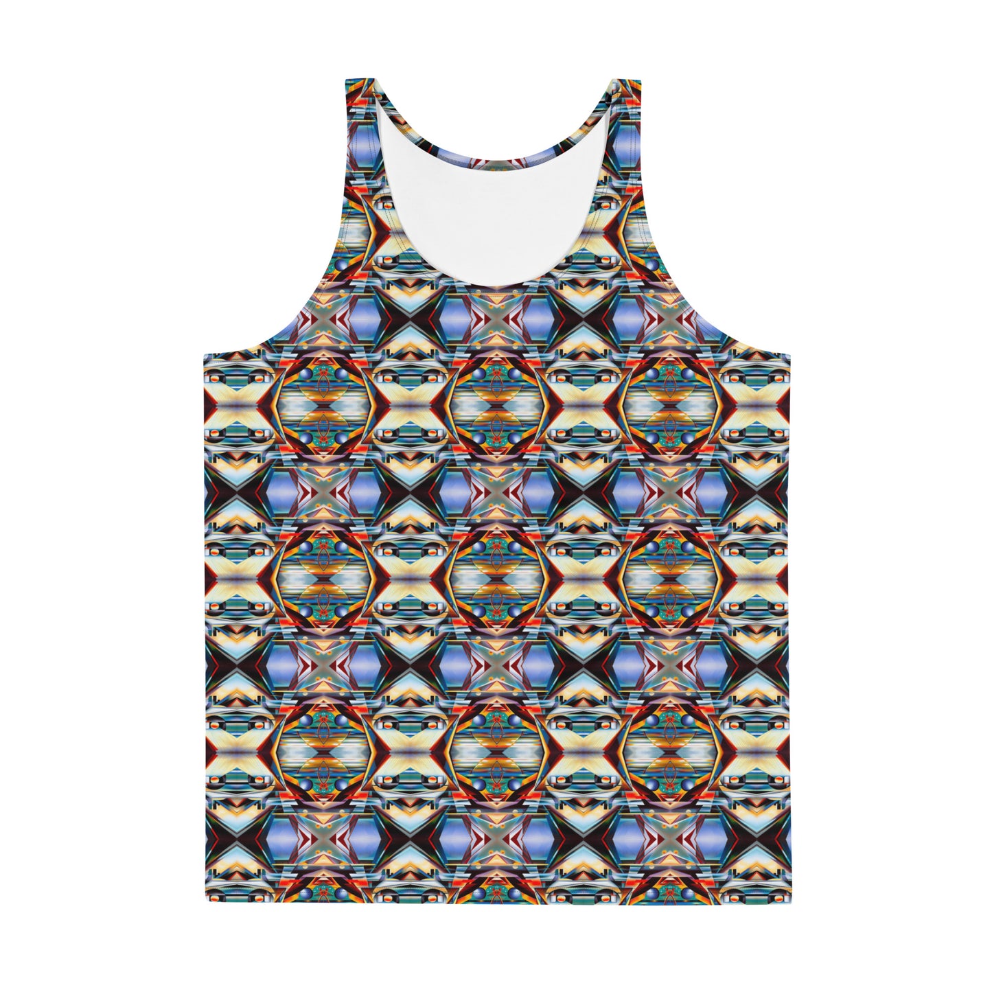 DMV 0221 Conceptual Artsy Unisex Tank Top