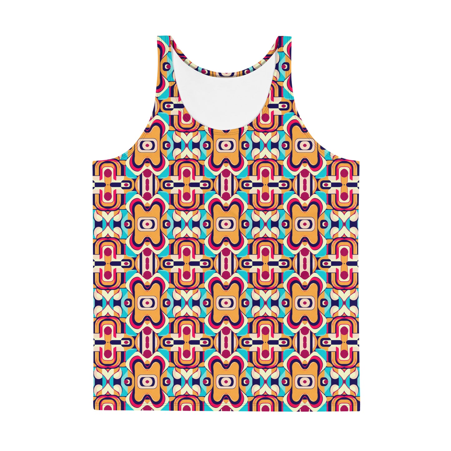 DMV 0160 Vintage Artsy Unisex Tank Top