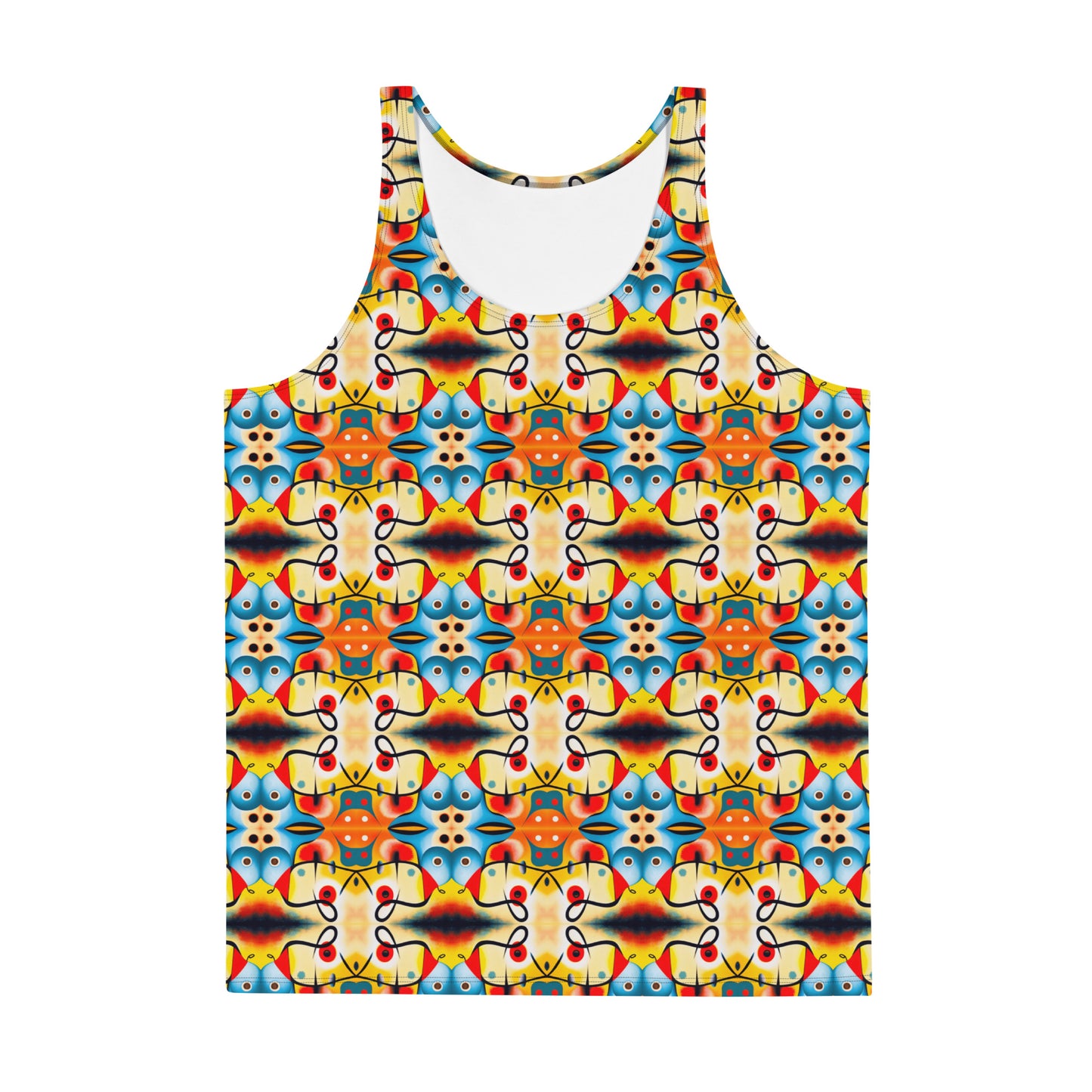 DMV 0103 Vintage Artsy Unisex Tank Top