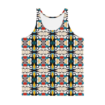 DMV 0139 Vintage Artsy Unisex Tank Top