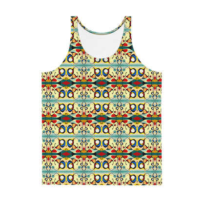 DMV 0405 Vintage Artsy Unisex Tank Top