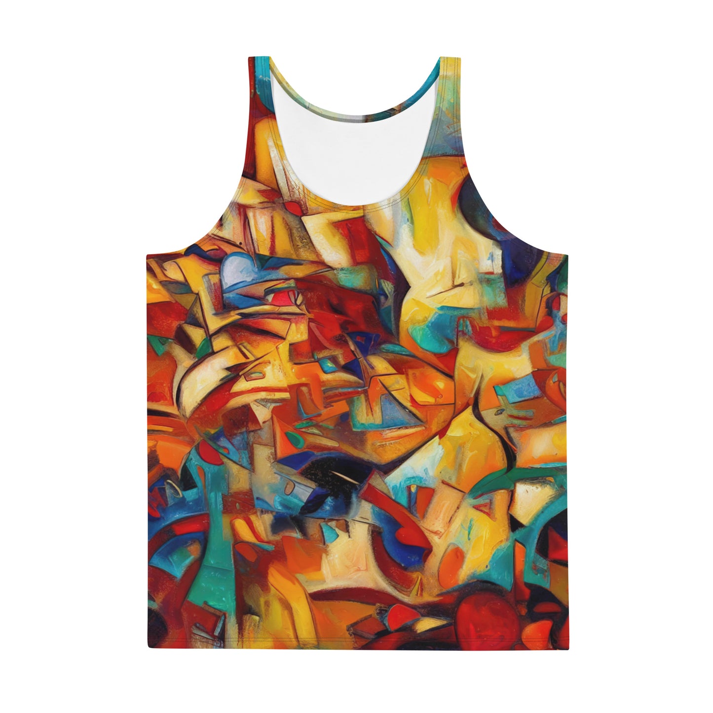 DMV 0416 Abstract Art Unisex Tank Top