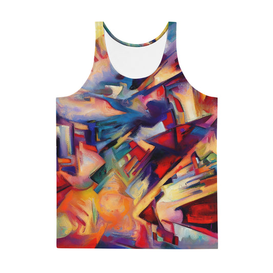 DMV 0308 Abstract Art Unisex Tank Top