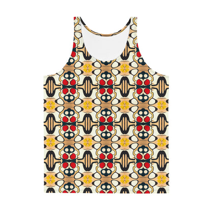 DMV 0204 Vintage Artsy Unisex Tank Top