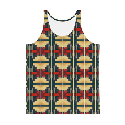 DMV 0186 Geo Boho Unisex Tank Top