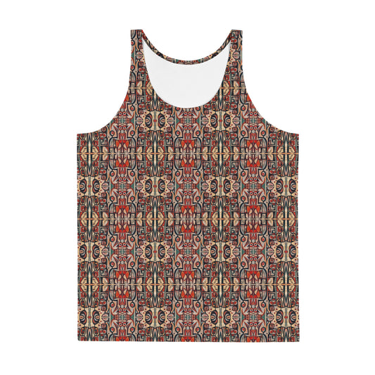 DMV 0201 Classic Boho Unisex Tank Top