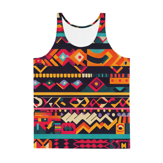 DMV 0409 Boho Unisex Tank Top