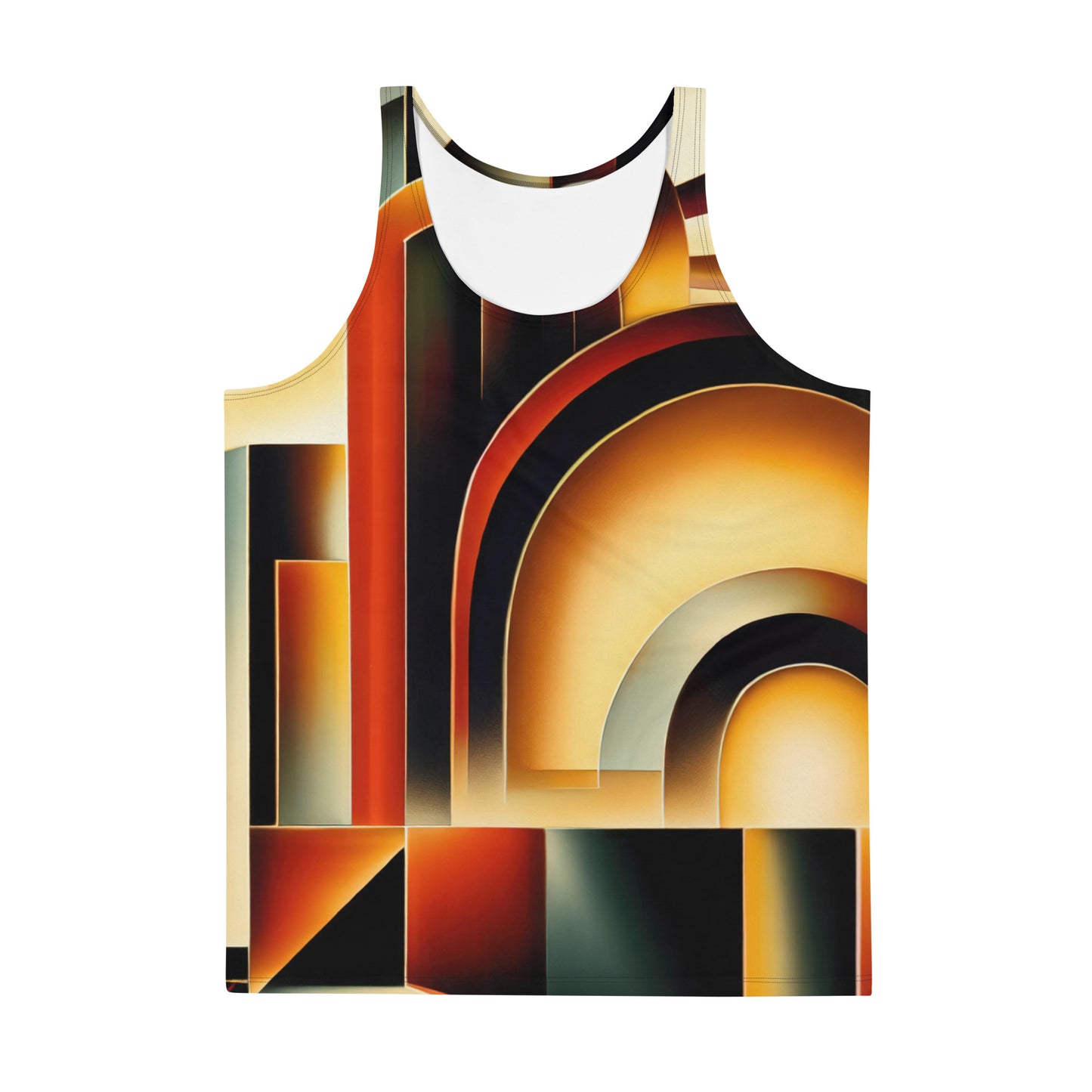 DMV 0261 Retro Art Unisex Tank Top