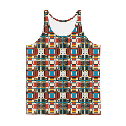 DMV 0410 Geo Boho Unisex Tank Top