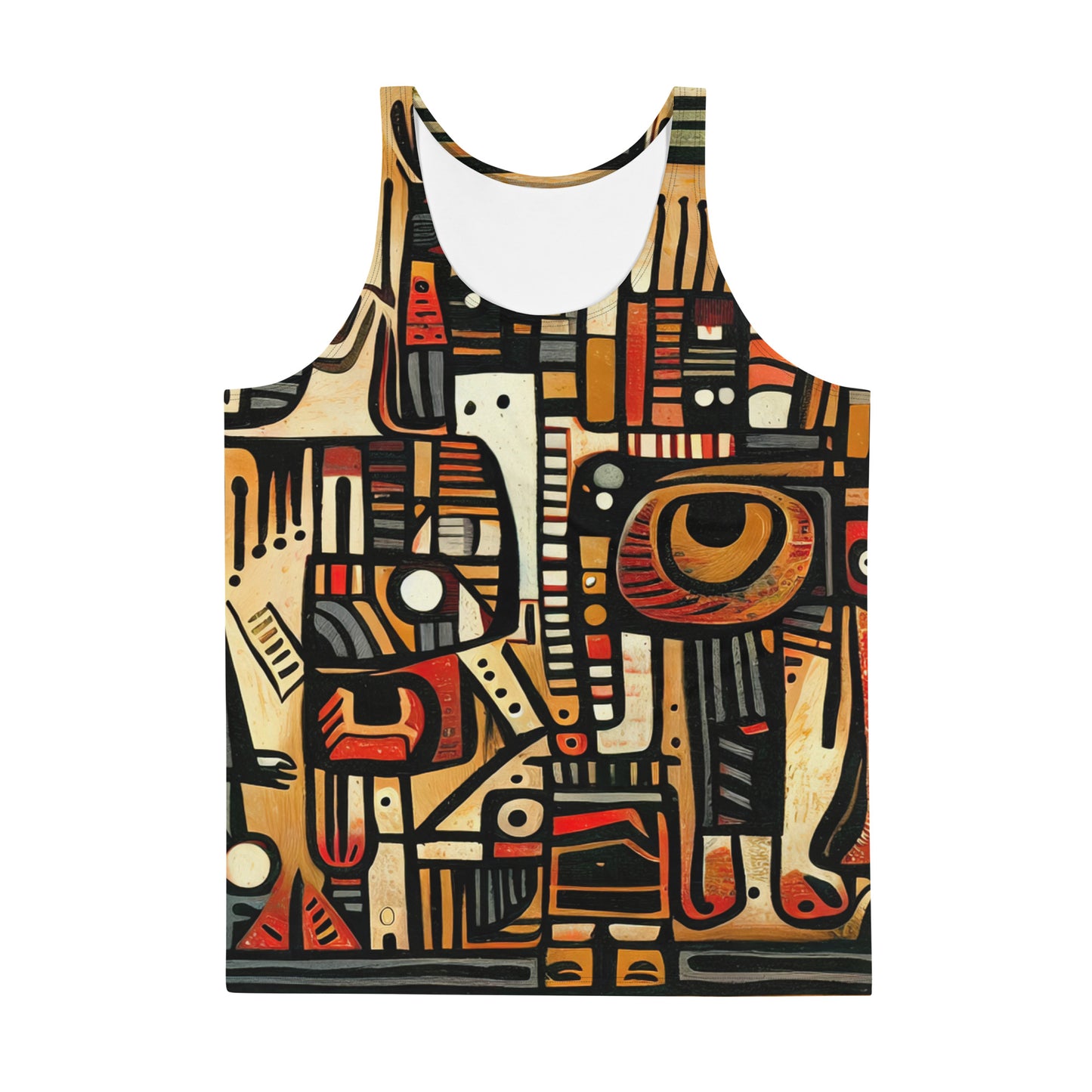 DMV 0505 Retro Art Unisex Tank Top