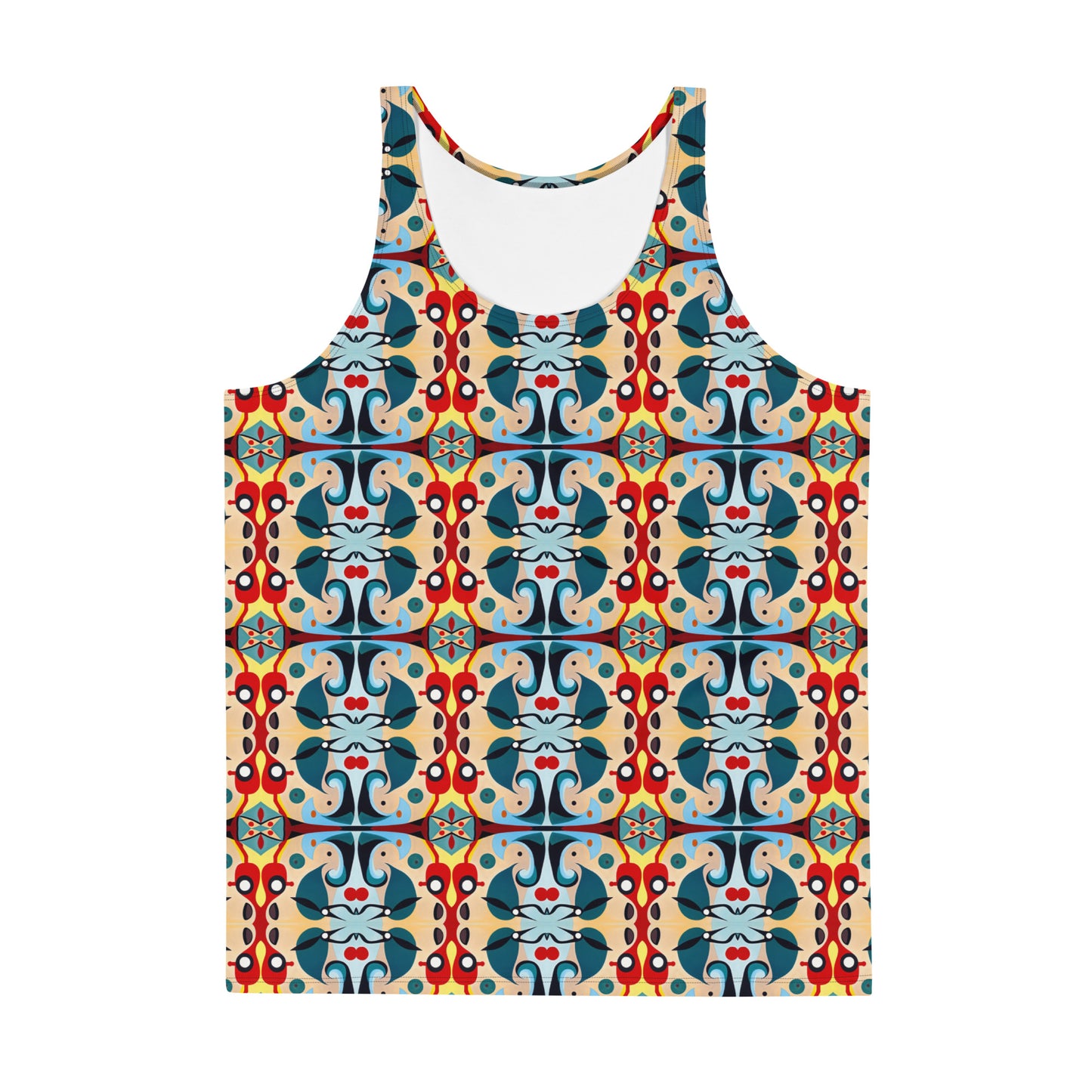 DMV 1430 Vintage Artsy Unisex Tank Top