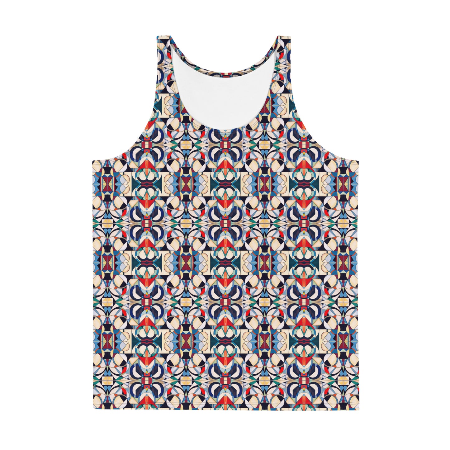 DMV 1237 Geo Boho Unisex Tank Top