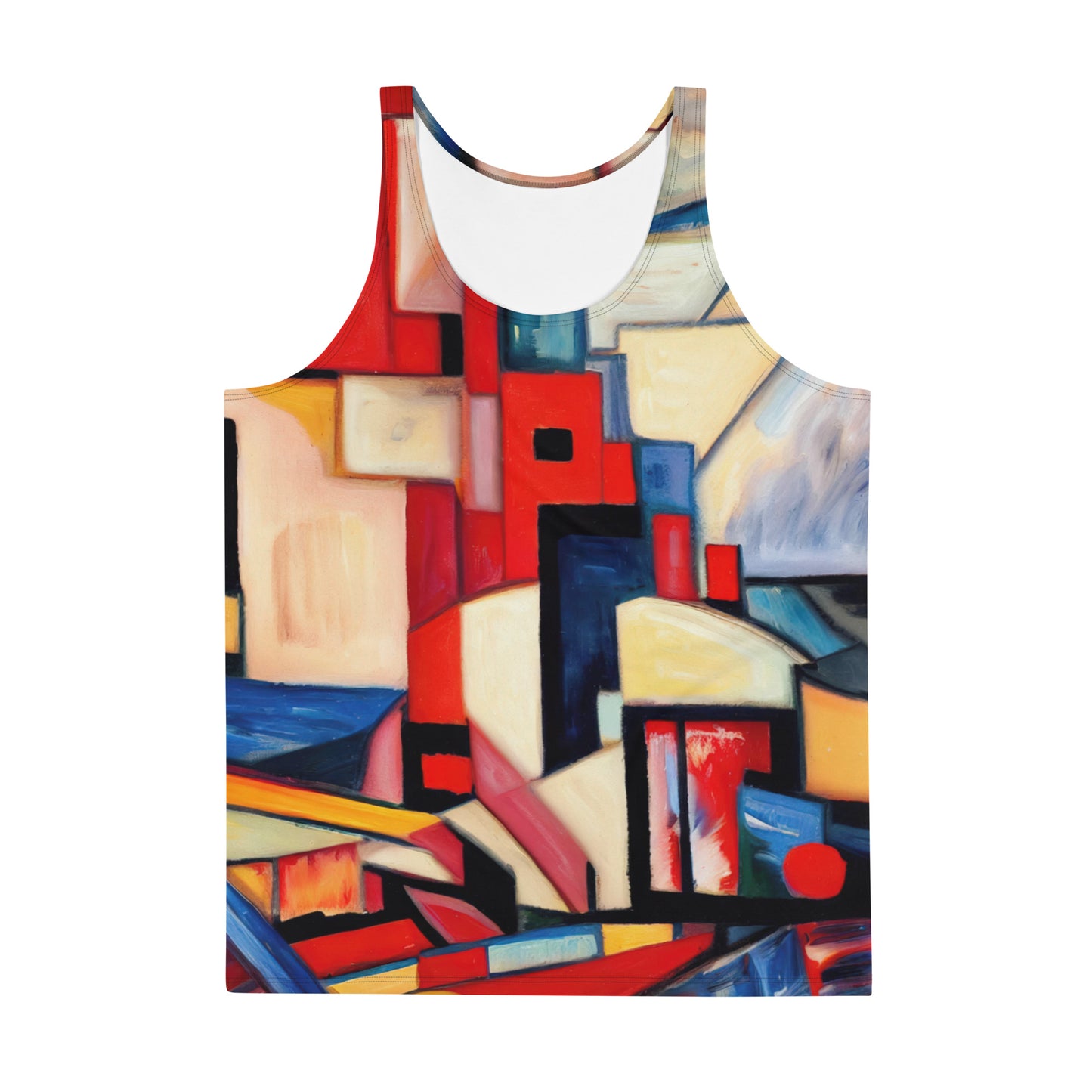 DMV 0615 Abstract Art Unisex Tank Top