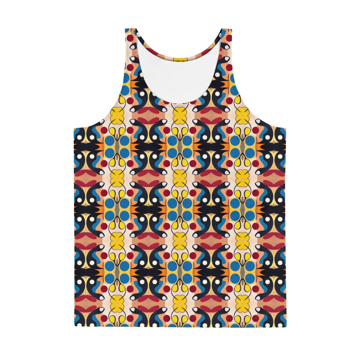 DMV 1599 Vintage Artsy Unisex Tank Top